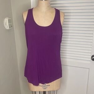 Cabi Purple Women's knit Tank Top SzM